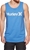 HURLEY Men's One & Only Graphic Tank Top, Size S, Light PhotoBlue Heather/W