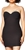 NAOMI & NICOLE Women's Luxe Shaping Strapless Bra Slip, Size 34B, Black, St