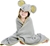 LITTLE TINKERS World Premium Hooded Towel for Kids, Elephant Design , 100