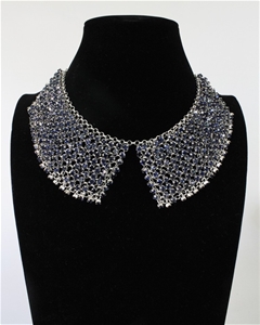 Niclaire Blue Miss Crystal Necklace