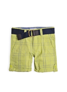 Pumpkin Patch Boy's Check Shorts With Be