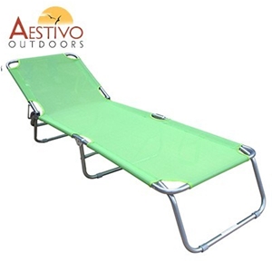 Aestivo Outdoors Folding Sun Bed: Light 