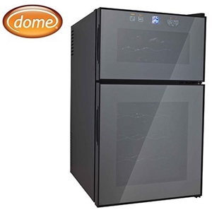 Dome 24 Bottle Dual Zone Wine Cooler - B
