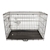 36" Large Collapsible 2 Door Metal Wire Dog Crate