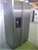 Smeg 608L Stainless Steel Side by Side Refrigerator. Model: SR610X