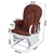 Baby Breast Feeding Sliding Glider Chair with Ottoman Brown
