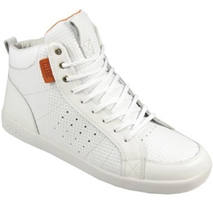 CLAE Mens Russell Mid Leather Sneaker