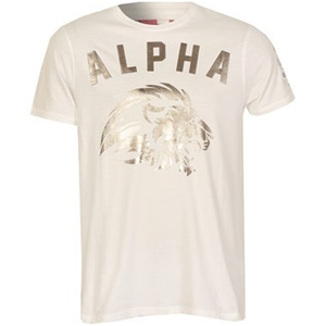 Ringspun Mens Alpha Foil T-Shirt