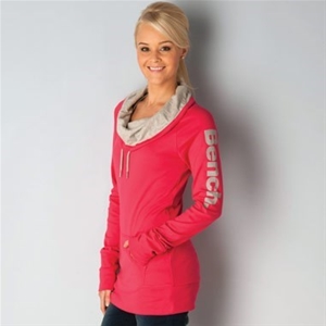 Bench Womens Double Funnel Neck Sweat