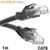 HyperTec Category 6 Black Ethernet Cable - 1 Metre