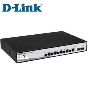 D-Link 10-Port PoE/PoE+ Gigabit Web Smar