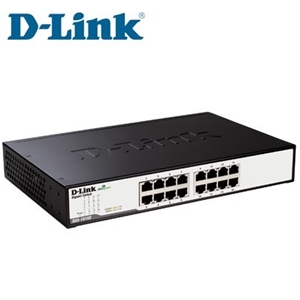 D-Link 16-Port Unmanaged Gigabit Desktop