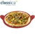 Classica Glazed Cordierite Pizza Stone - Red
