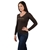 Calvin Klein Jeans Womens Long Sleeve V Neck Basic Jersey