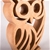20cm x 30cm UniGift Decorative Wooden Owl