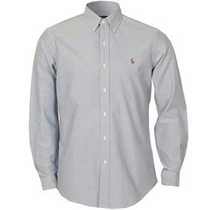 Ralph Lauren Mens Custom Fit LS Shirt