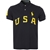 Ralph Lauren Mens Custom Fit USA Big Pony Mesh Polo Shirt