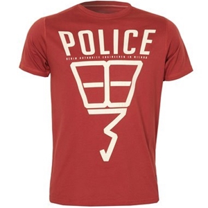883 Police Mens Robotic T-Shirt