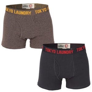 Tokyo Laundry Mens Tahoe Twin Pack Boxer