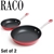 Raco 20cm and 26cm Non-Stick Open French Skillets