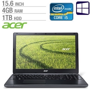 15.6" Acer Aspire Notebook i5-3337U 4GB 