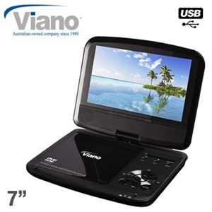 Viano VIANO7PDVD 7'' Portable DVD Player