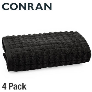 4-Pack Conran Soho 600GSM Bath Towels - 