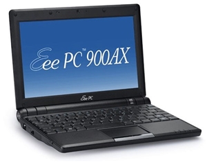 ASUS Eee PC 900AX-BLK028X 8.9 inch Black