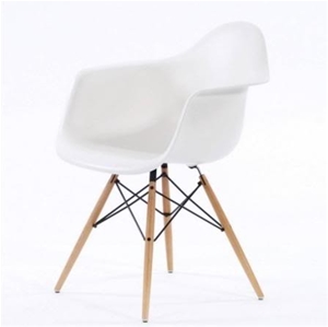 Replica Eames White DAW Chair Modern Cla