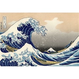 Great Wave , 118x80cm Canvas Print