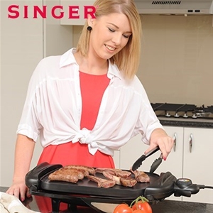 Singer 1800W Reversible Electric Grill