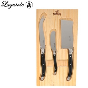 Laguiole Elite 3 Piece Cheese Knife Set 