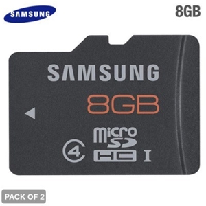 Samsung Plus 8GB microSDHC Memory Card -