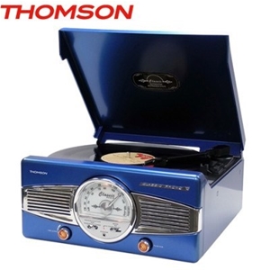 Thomson 2 Speed Retro Turntable with AM/