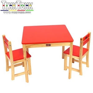 TikkTokk Boss Wooden Table & Chairs Set: