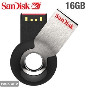 2-Pack SanDisk Cruzer Orbit USB Flash Dr