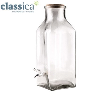 Classica Memphis 9.5L Glass Drink Dispen