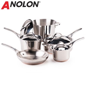 Anolon Nouvelle Copper 5-Piece Cookware 
