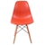 4 x Eames DSW Replica Chairs - Orange