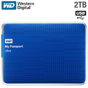 WD My Passport Ultra 2TB USB 3.0 HDD - B