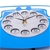Retro Phone 25.5cm Metal Wall Clock w Pendulum