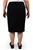 T8 Corporate Ladies 25 Inch Contour Waist Skirt (Navy) - RRP $95