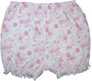 Plum Baby Floral Bloomers