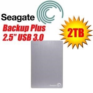 Seagate Slim 2TB 2.5 USB 3.0 Portable Ha