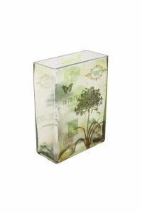 Butterfly Glass Vase