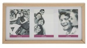 Wooden Collage 3 Photo Frames