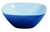 Mediterranean Blue Two-Tone Bowl - Large