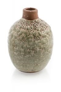Ceramic Rustic Round Pot Bud Vase