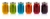 Blue Coloured Mason Jar Candle - Paraffin Wax
