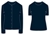 T8 Corporate Ladies Twin Set Knitwear (Navy) - RRP $129